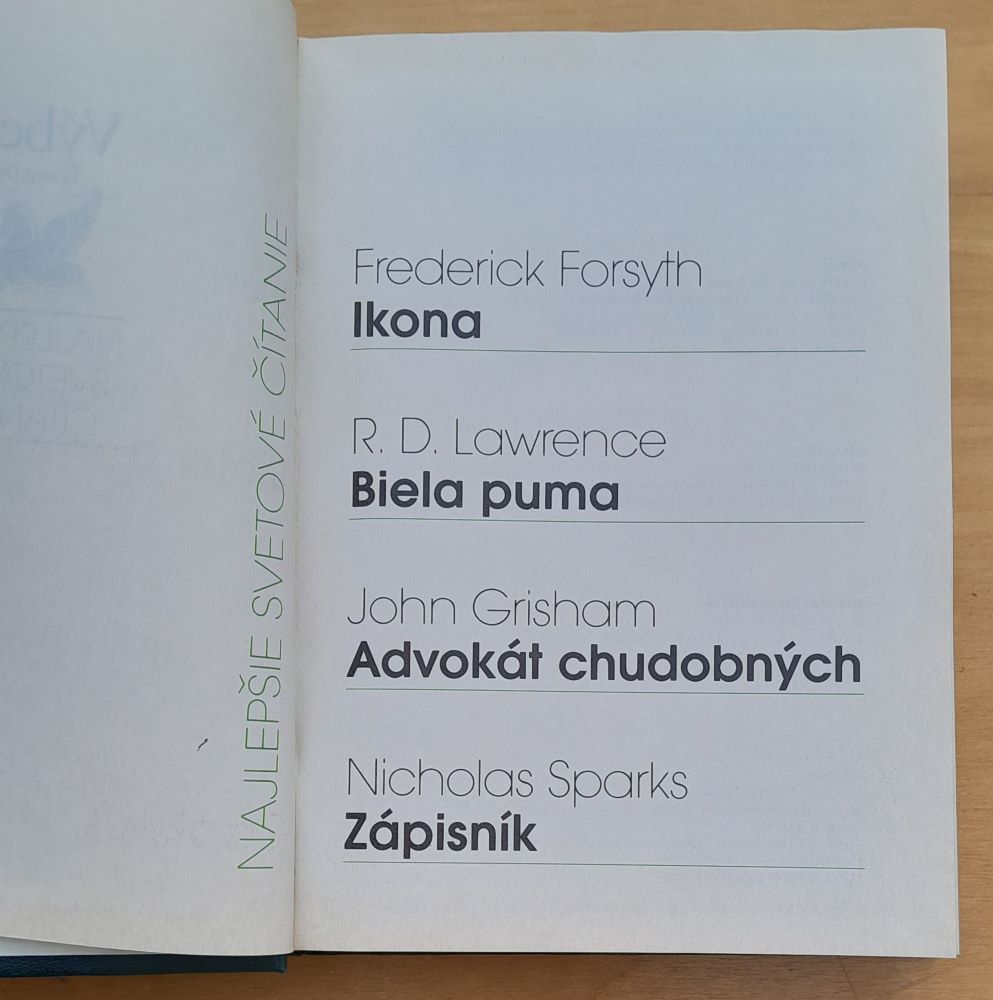 Najlepšie svetové čítanie
