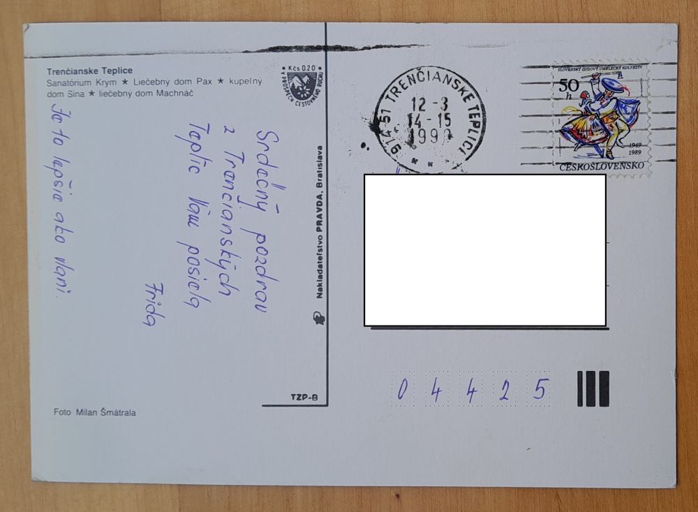 Trenčianske Teplice - 1990