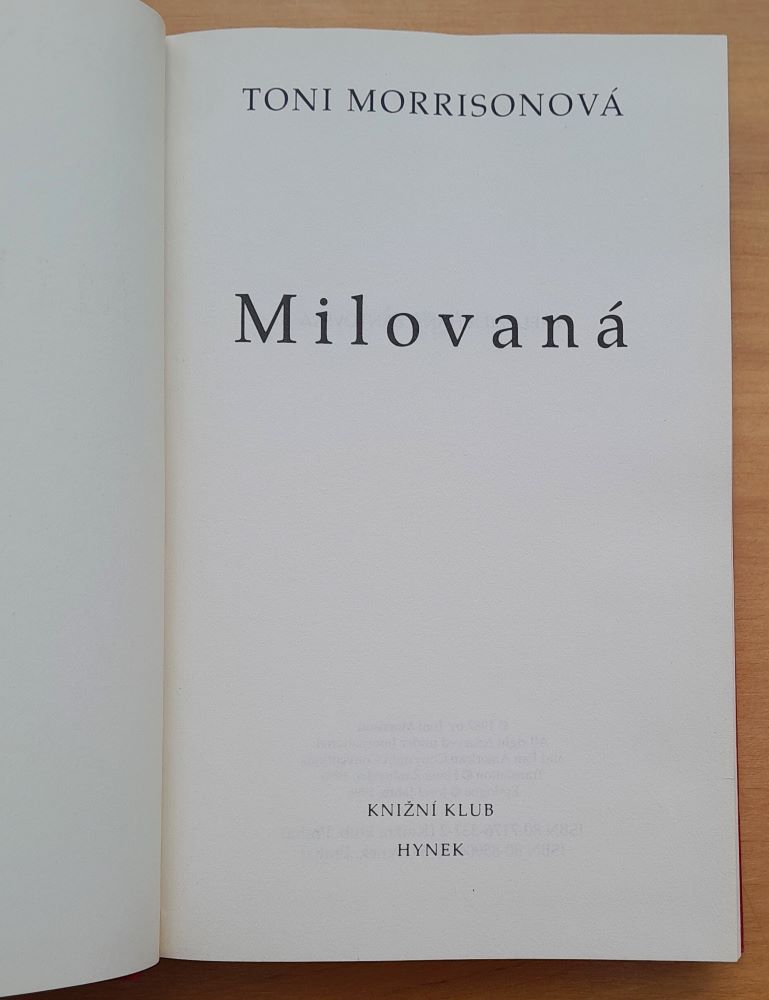 Milovaná / 1. diel voľnej trilógie