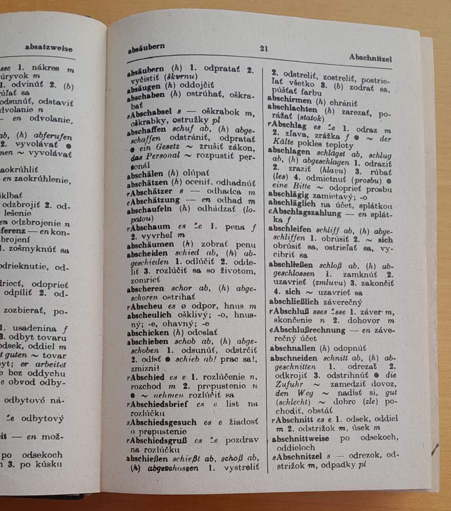 Nemecko-slovenský slovník