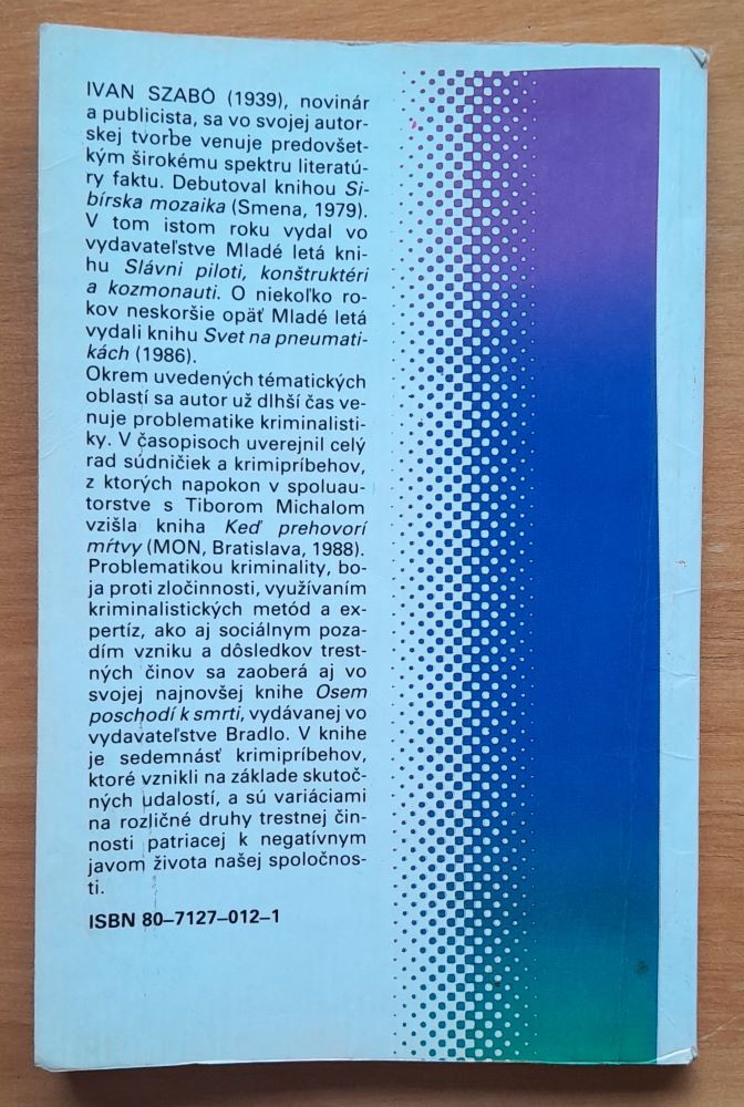 Osem poschodí k smrti a iné krimipríbehy