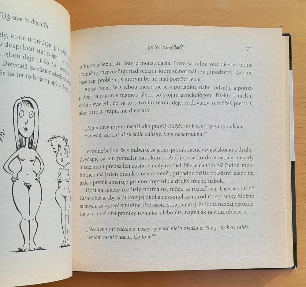 Už som to dostala / Všetko, na čo sa ti nechce pýtať, ale čo by si rozhodne mala vedieť