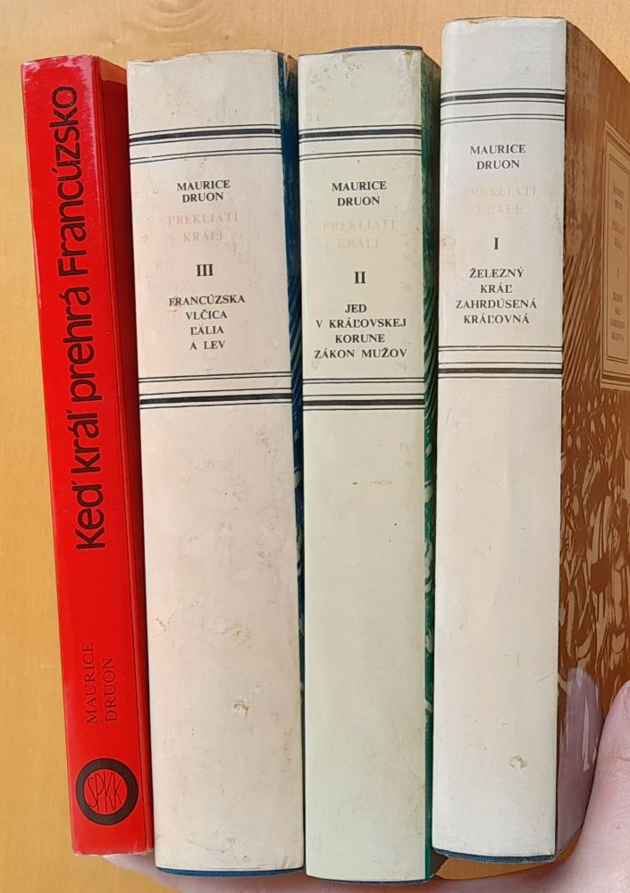 Prekliati králi 1.- 4. / 1.- 7. diel edície RETRO v štyroch knihách