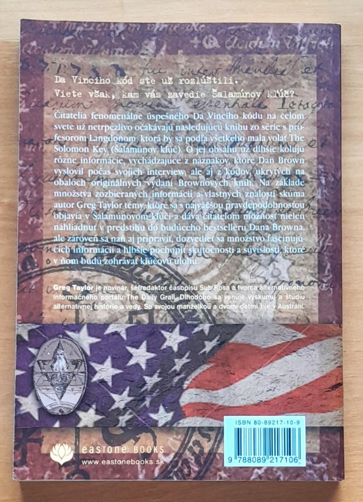 Šalamúnov kľúč / Sprievodca budúcim bestsellerom Dana Browna