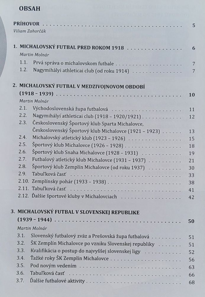 100 rokov organizovaného futbalu v Michalovciach 1912 - 2012