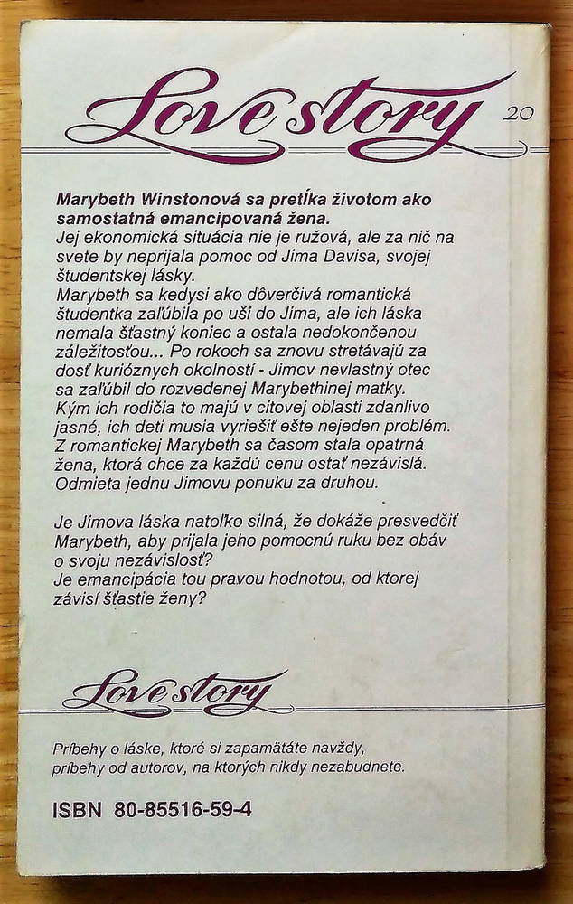 Nedokončená záležitosť / Love story 20