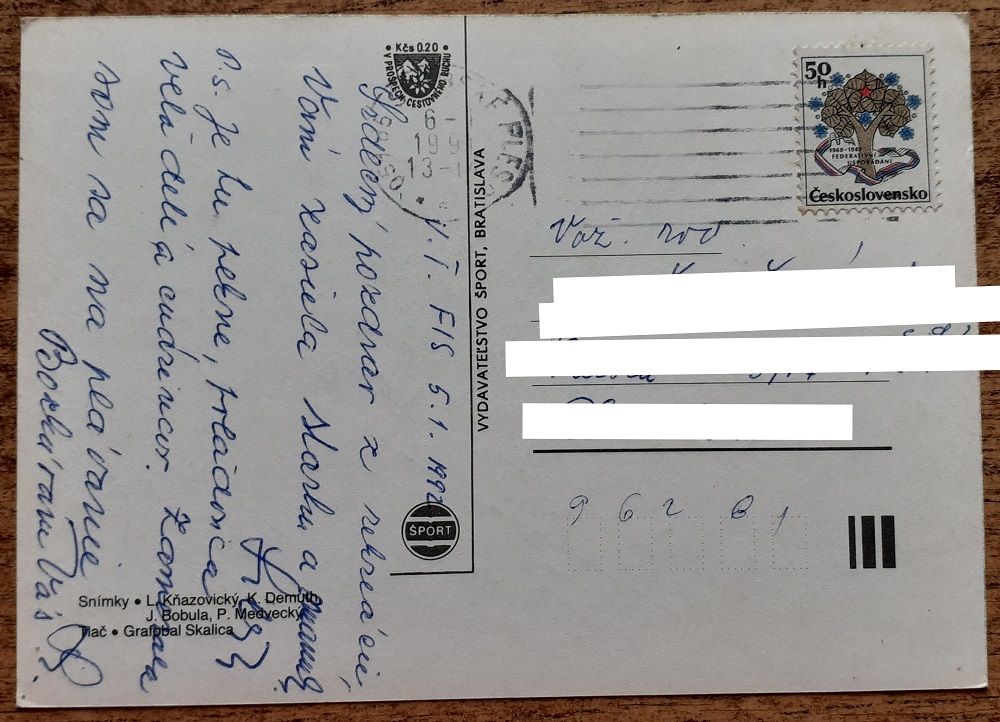 Nízke Tatry - Jasná - Svetová zimná univerziáda - 1992