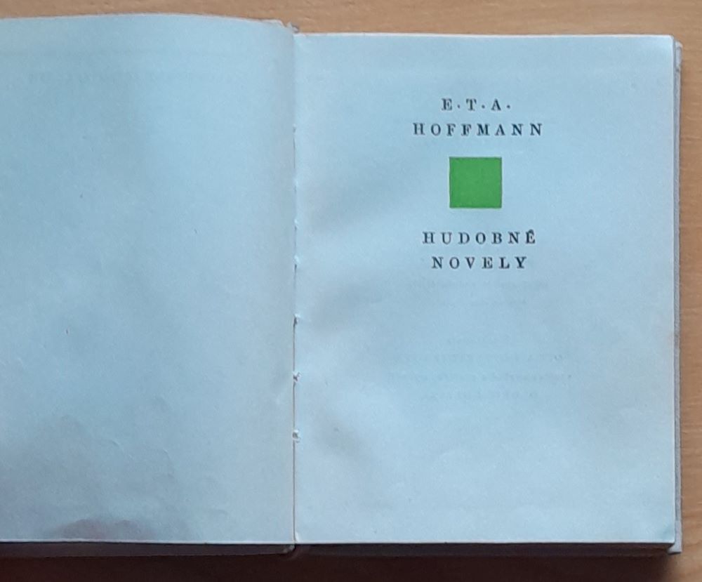Hudobné novely / Malá kazetová knižnica zväzok č. 3 - prvá séria