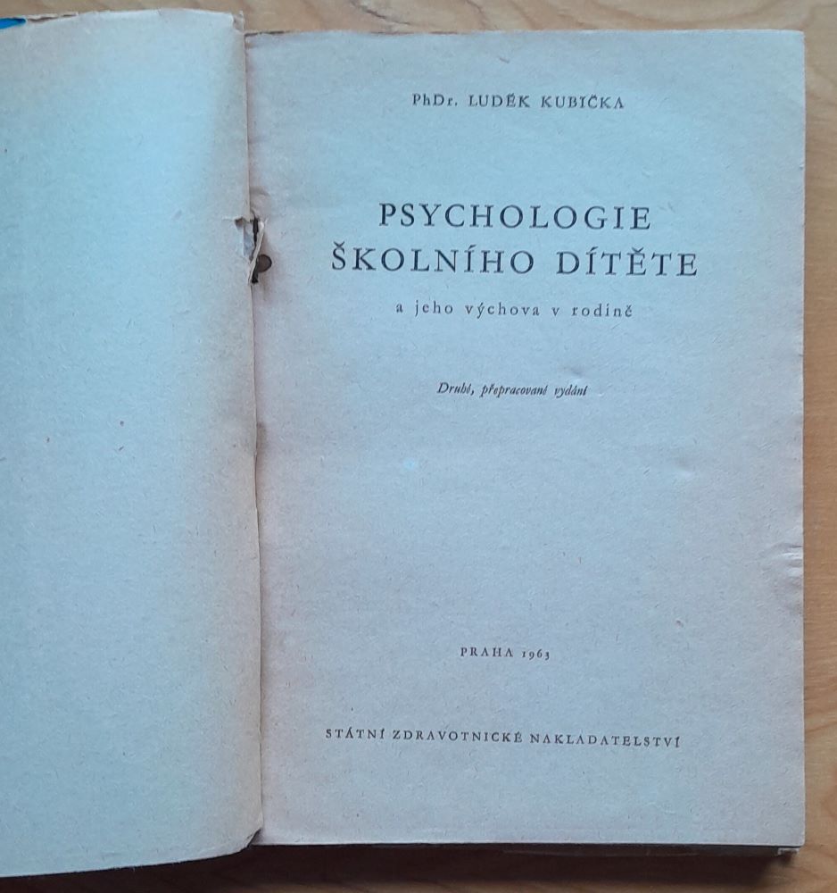 Psychologie školního dítěte a jeho výchova v rodině
