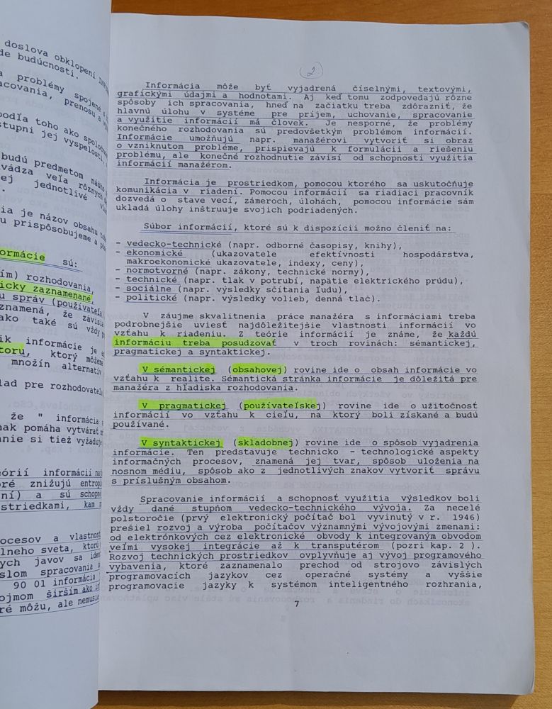 Informatika / Vysokoškolské skriptá / Náklad 400 ks