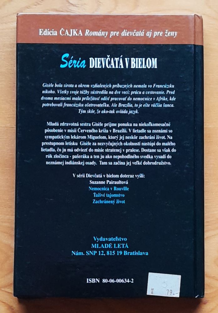 Zachránený život / Séria dievčatá v bielom / Čajka