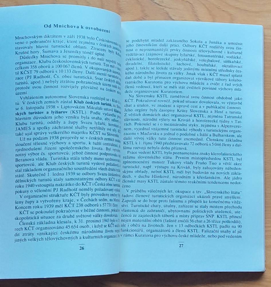 Československá turistika / 100 let turistiky 1888-1988