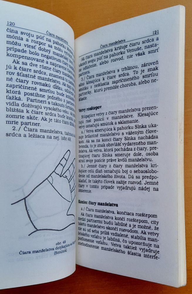 Čítanie z ruky / O láske, manželstve a deťoch / Chiromantia