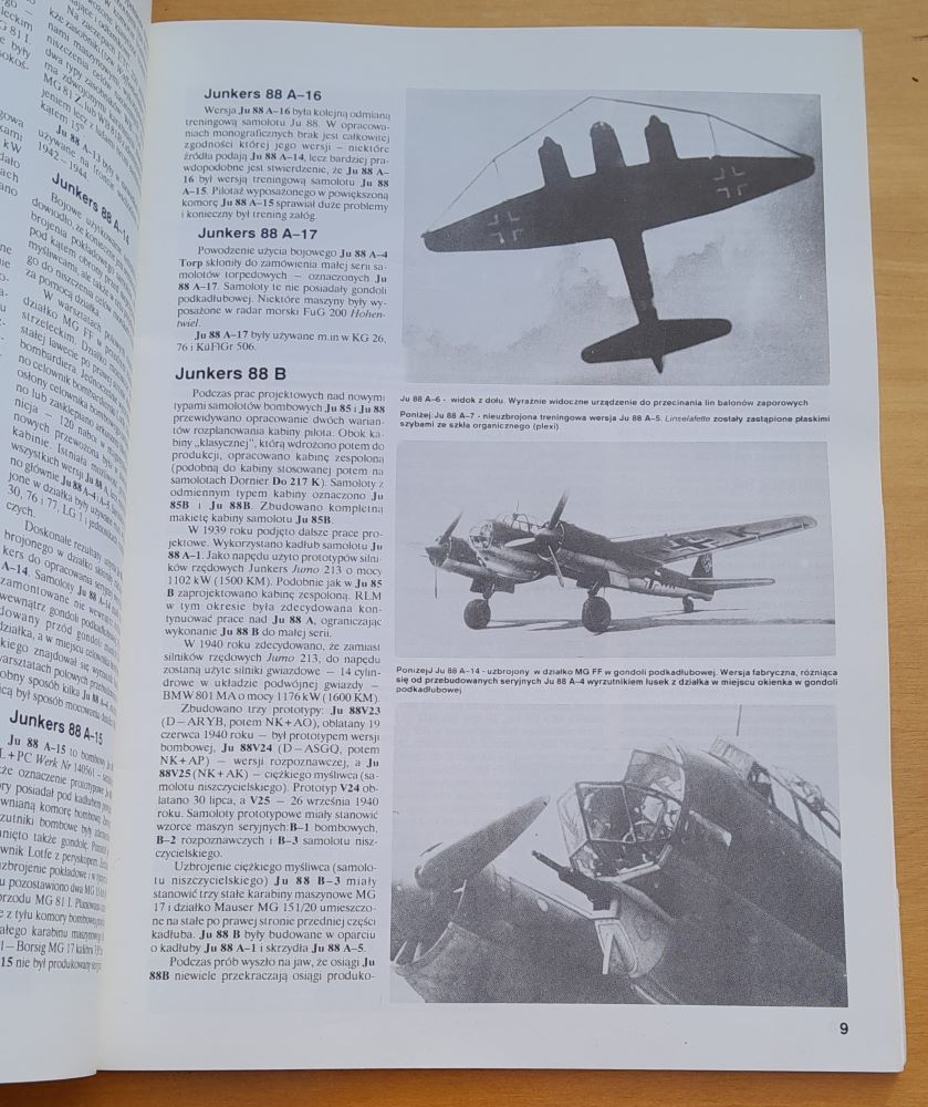 Monografie lotnicze / Junkers Ju 88