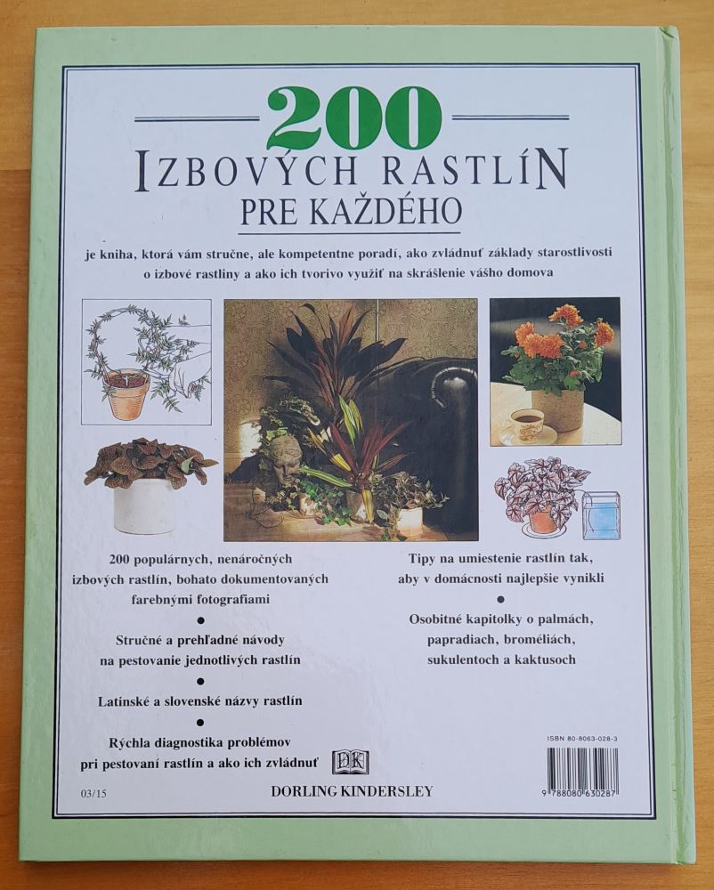 200 izbových rastlín pre každého