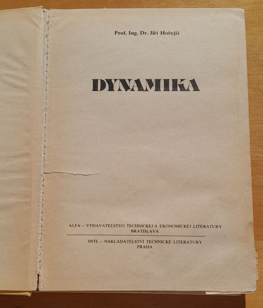 Dynamika / Edícia Stavebníckej literatúry