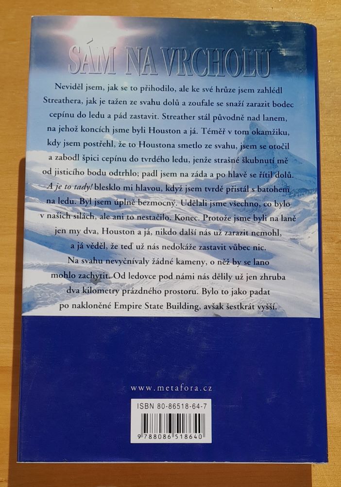 Sám na vrcholu / Neuvěřitelné příběhy z nejvyšších hor světa