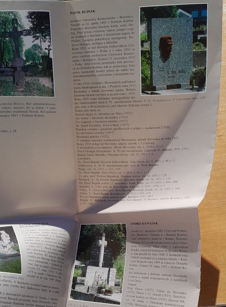 Sprievodca po historickom cintoríne v Dolnom Kubíne