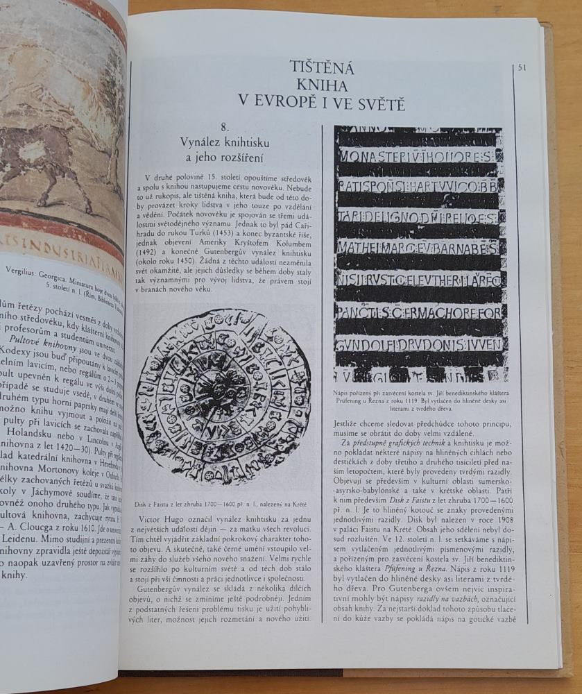 Z historie evropské knihy / Po stopách knih, knihtisku a knihoven