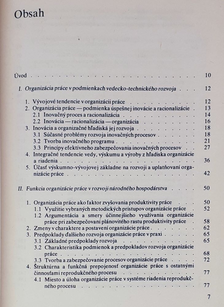 Účasť pracujúcich na organizácii práce