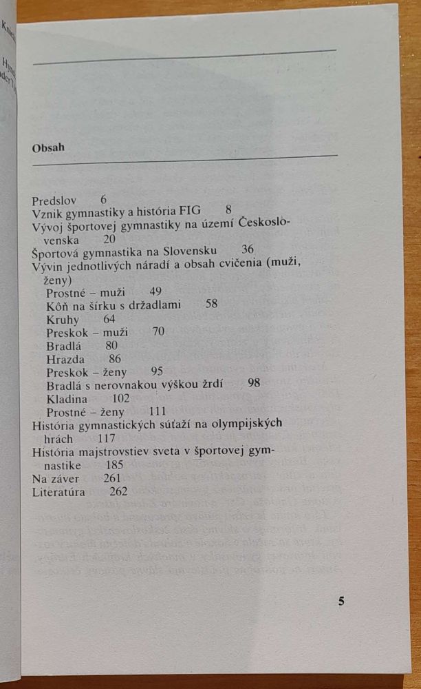 Športová gymnastika / História a súčasnosť