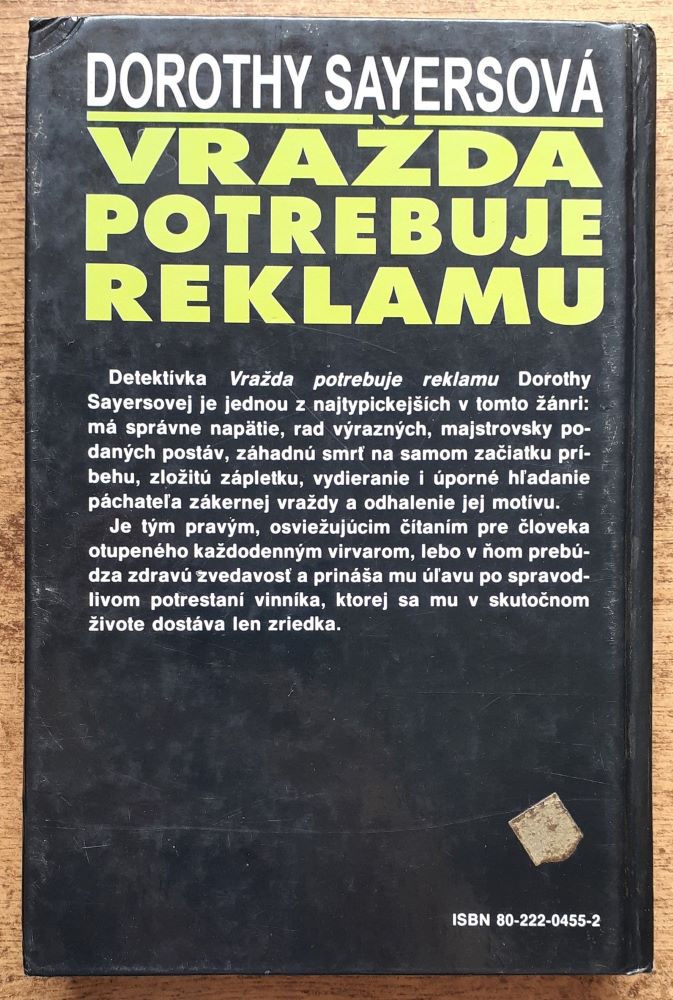 Vražda potrebuje reklamu