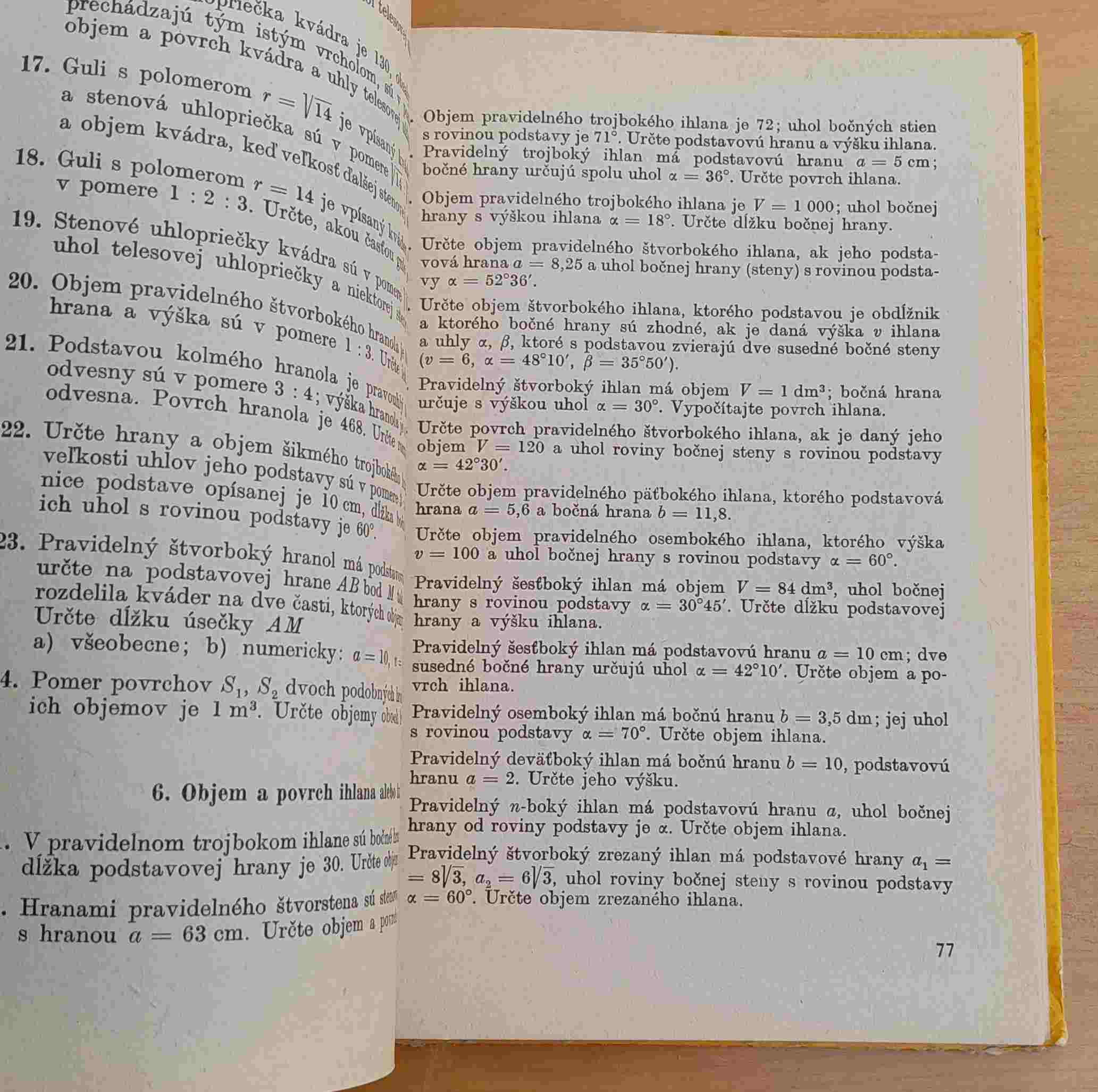 Zbierka maturitných úloh z matematiky