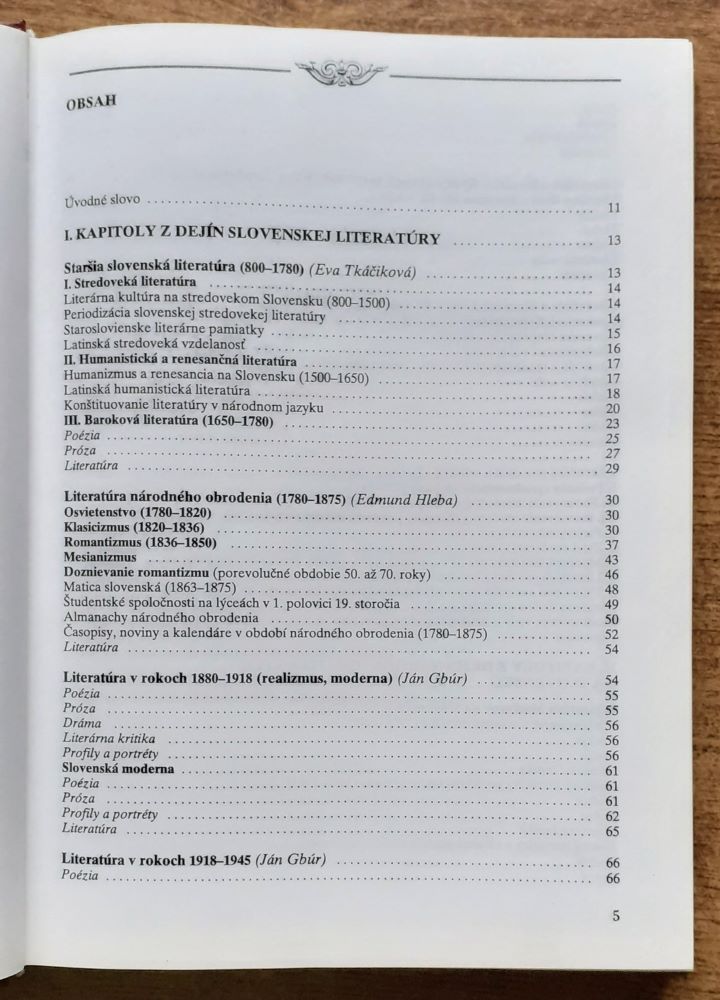 Rukoväť literatúry 