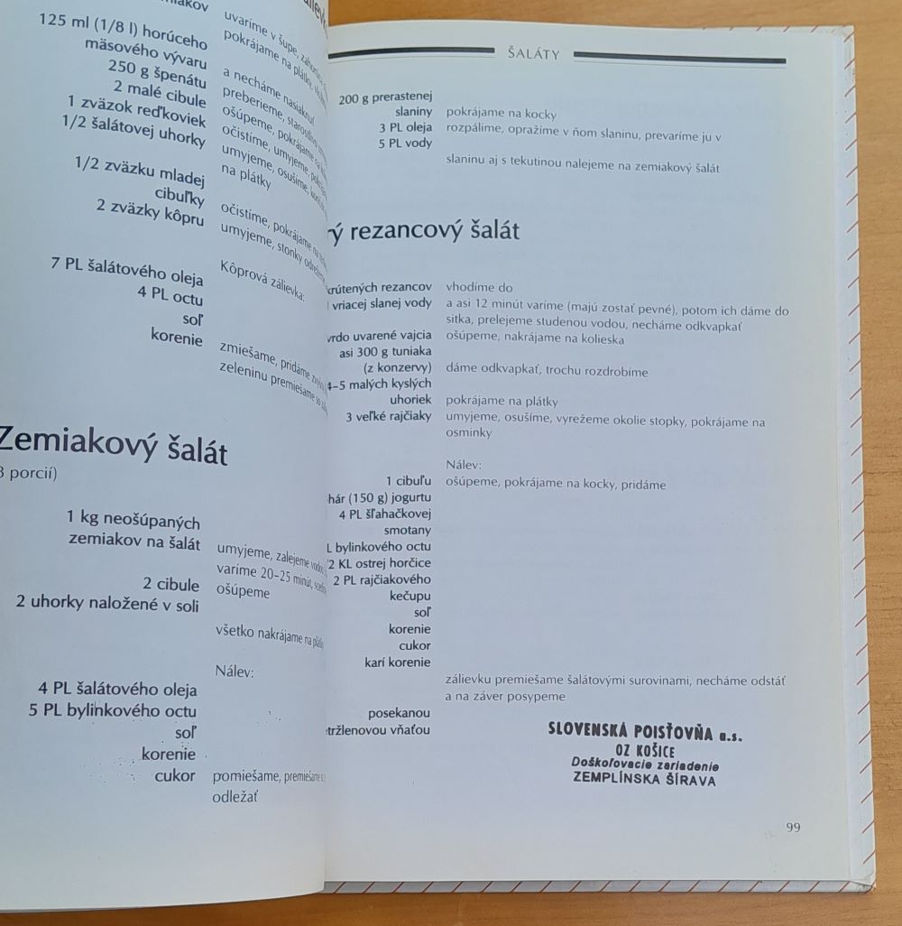 Studené misy a bufety