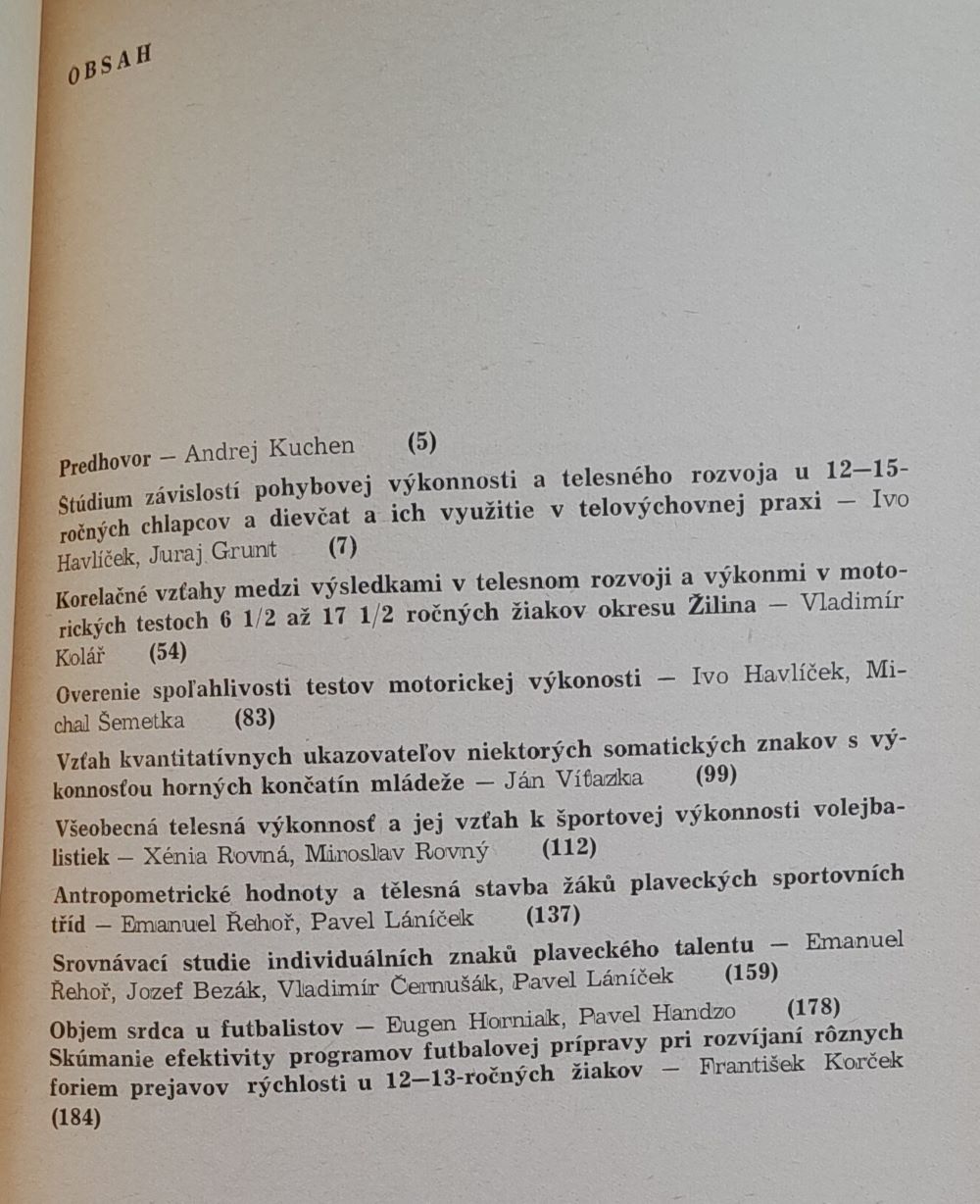 Zborník vedeckej rady ÚV STO II.