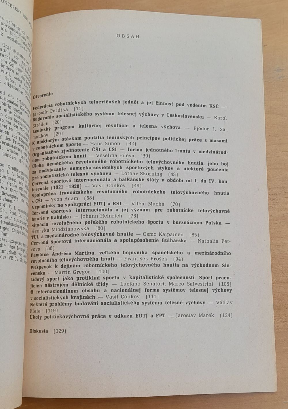 Zborník z medzinárodnej konferencie k 50. výročiu vzniku KSČ, FRTJ a ČŠI