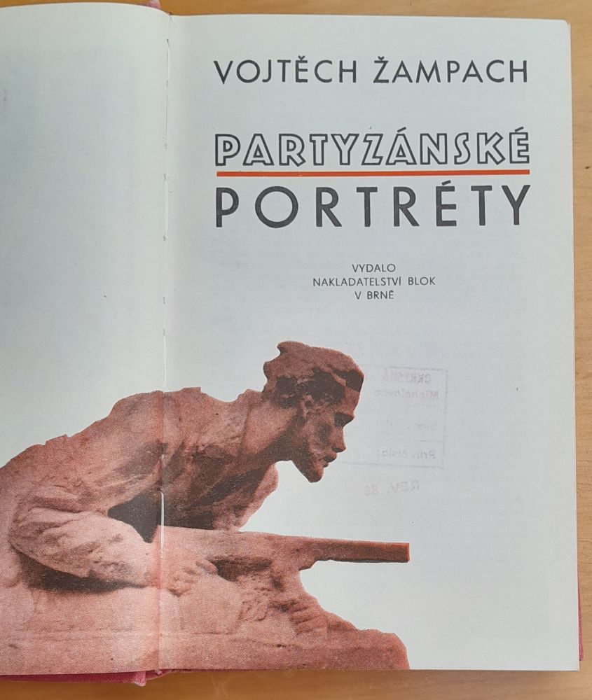Partyzánské portréty / Mapa Českomoravské partyzánské oblasti