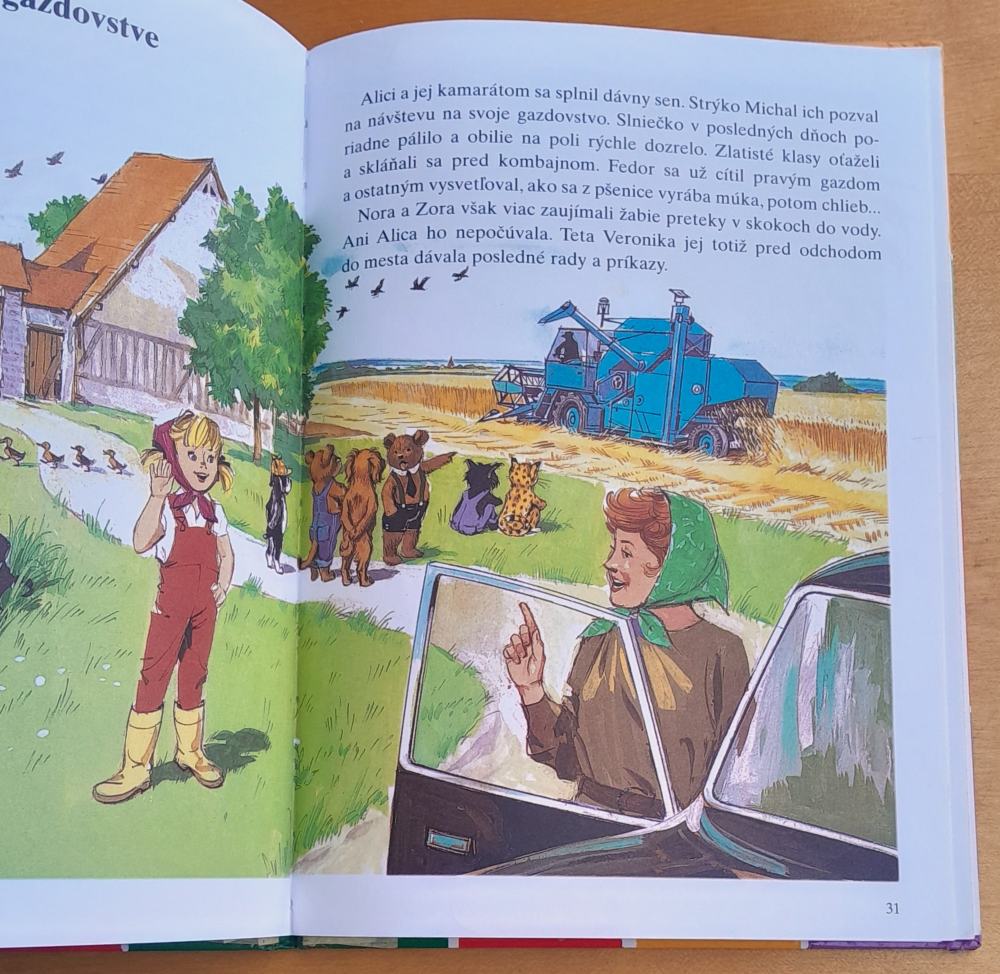 Alica a jej osem kamarátov