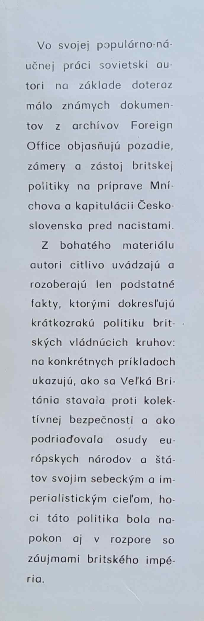 Predohra k Mníchovu