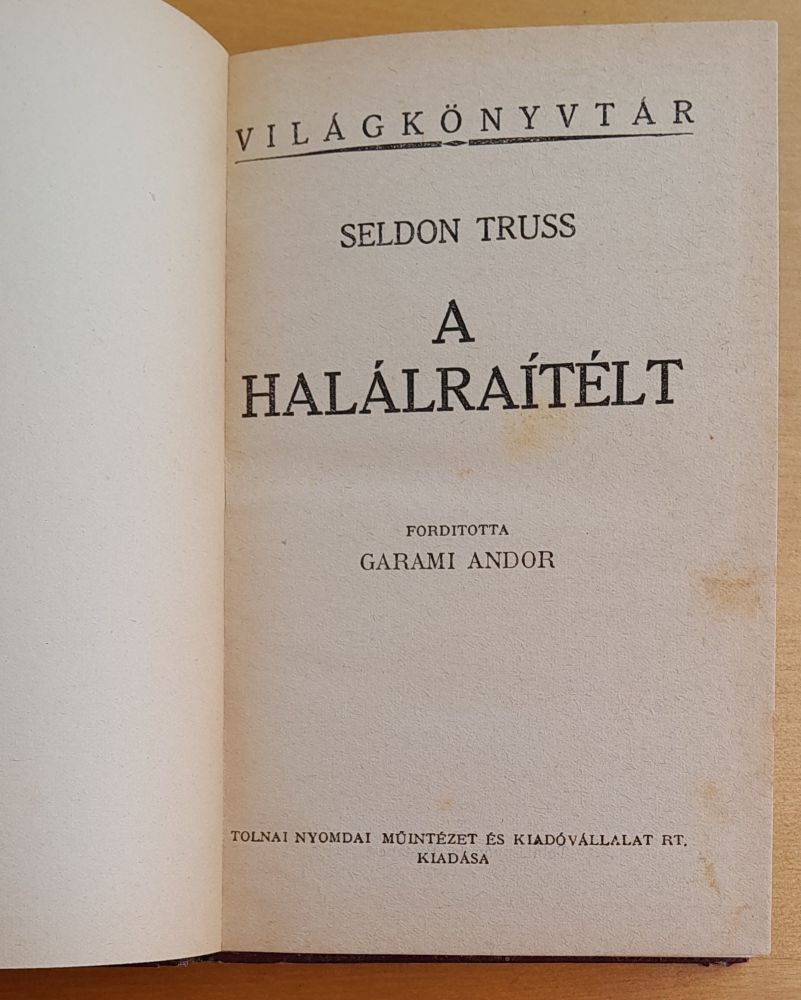 A halálraítélt