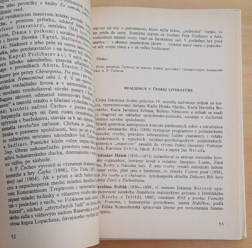 Literatúra pre 2. ročník gymnázií a pre 2. ročník SOŠ