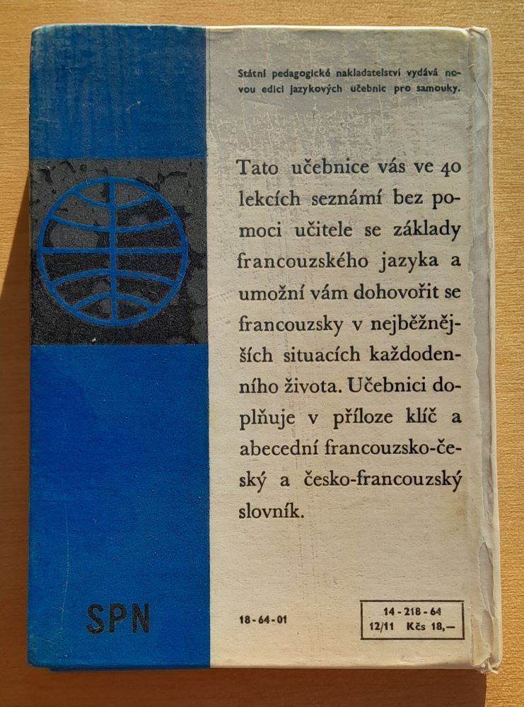 Francouzština pro samouky + Klíč na okopírovaných papieroch