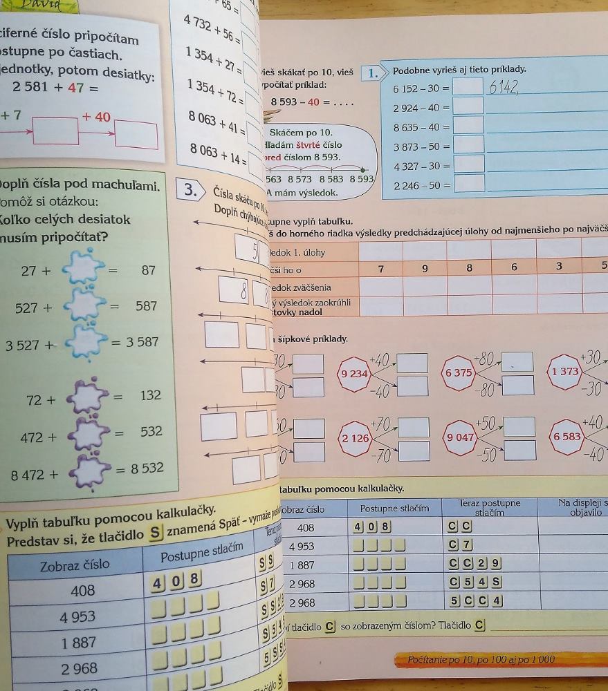 Matematika pre 3. ročník ZŠ