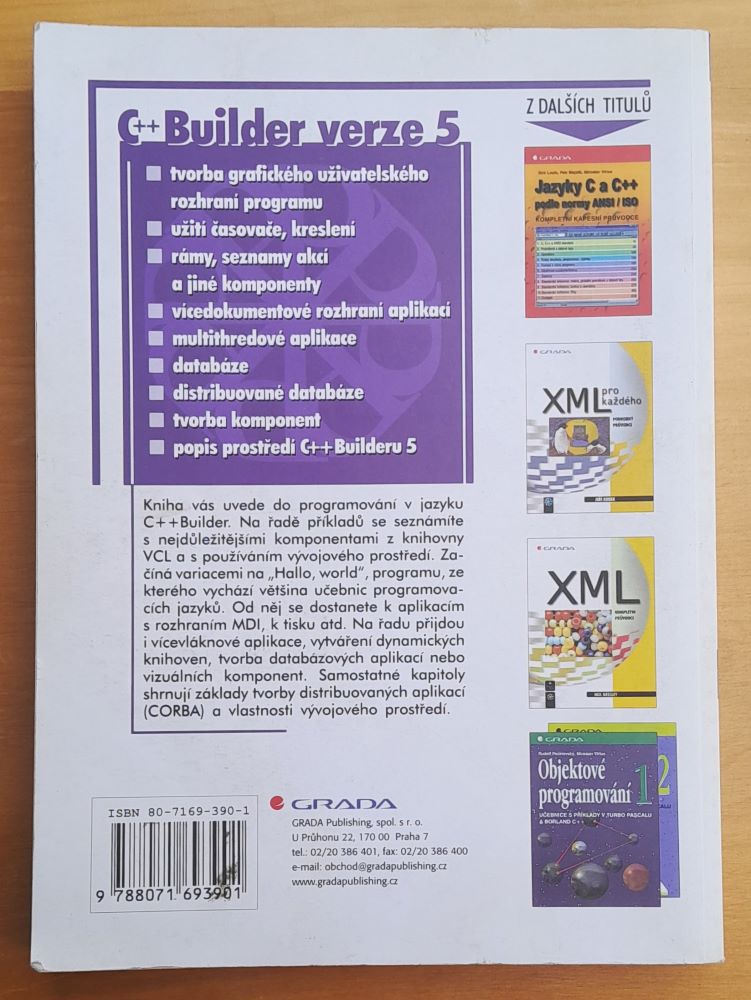 C++Builder verze 5 / Podrobný prúvodce