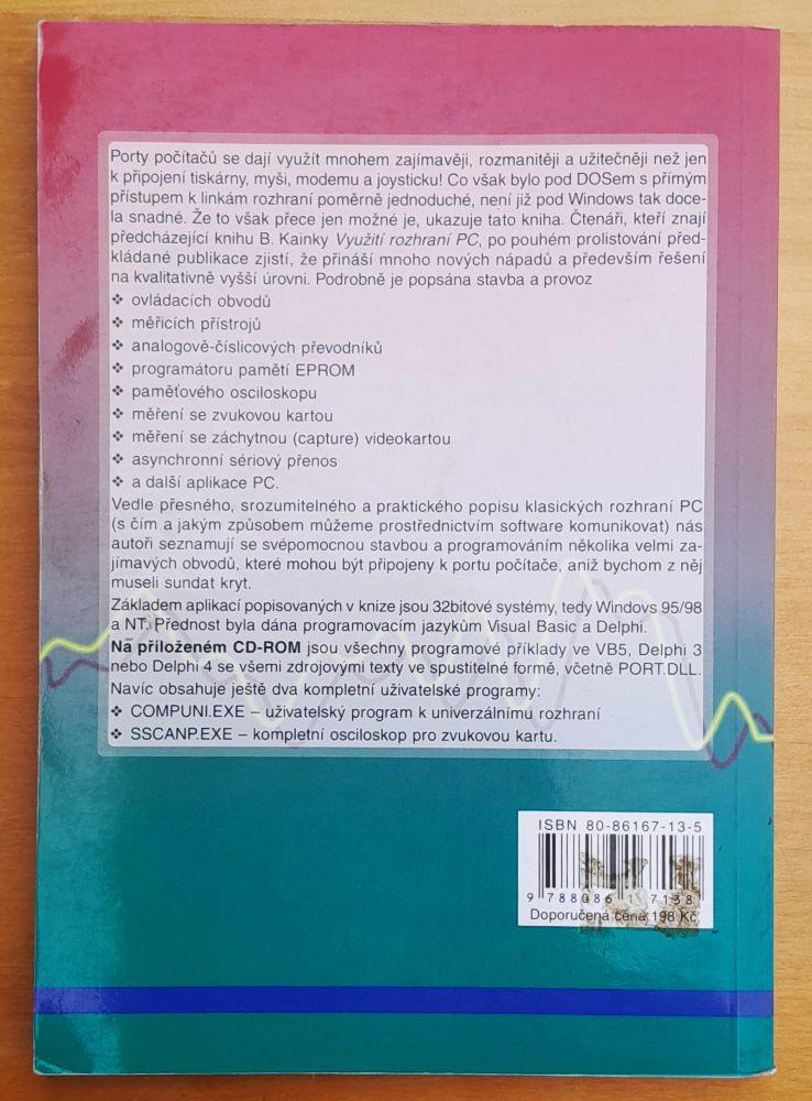 Využití rozhraní PC / Měření, řízení a regulace pomocí standardních portú PC