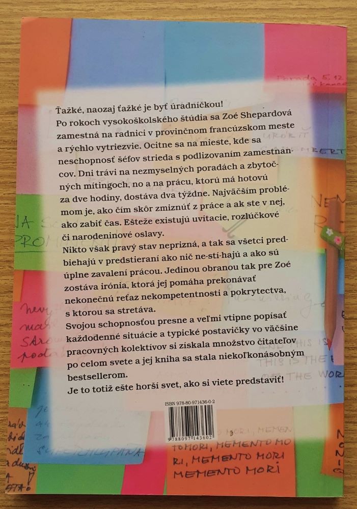 Ne-stí-ham  alebo ťažký život štátnej úradníčky