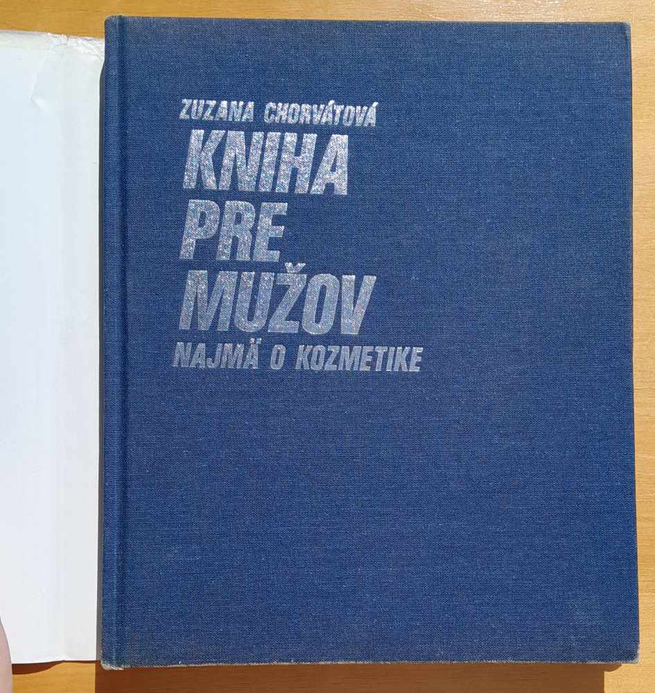 Kniha pre mužov, najmä o kozmetike