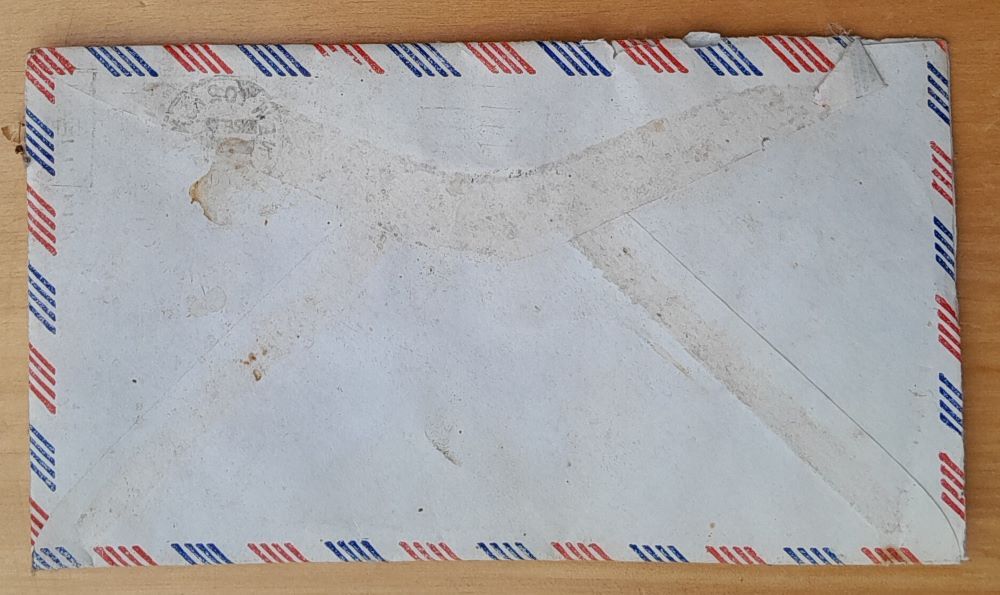 Použitá obálka USA - 1970 