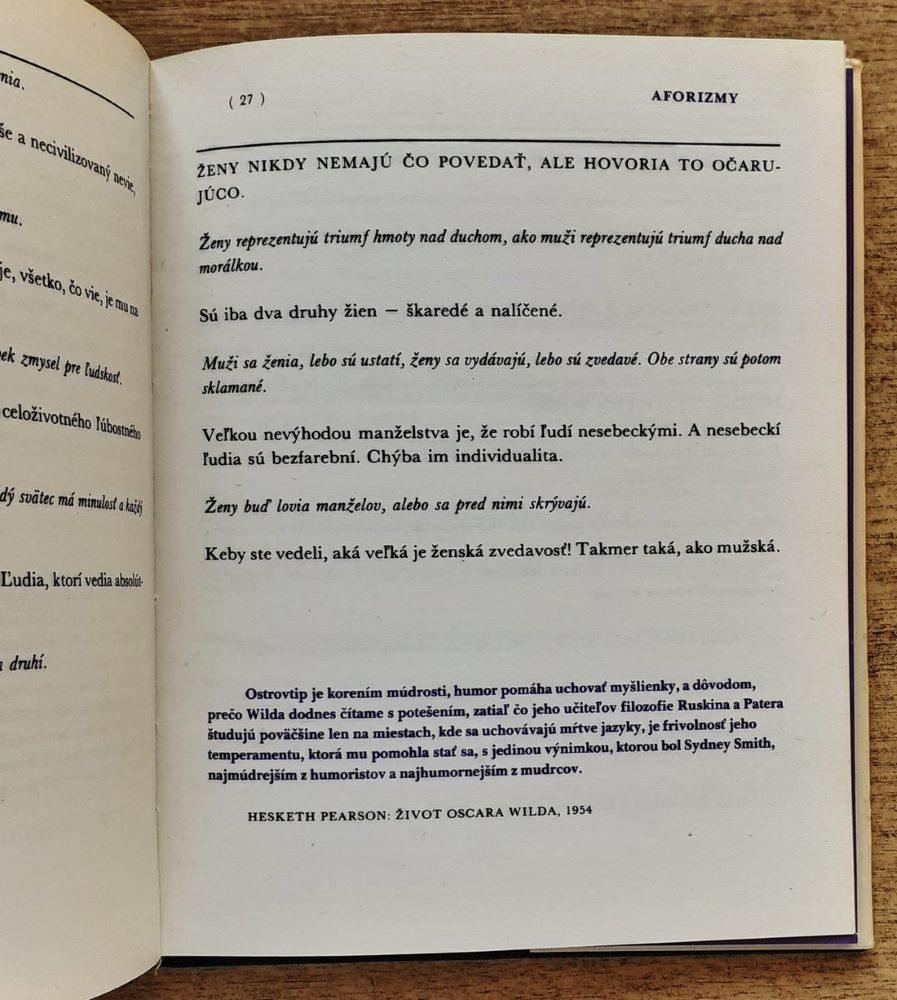 Balada o žalári v Readingu / Kruh milovníkov poézie