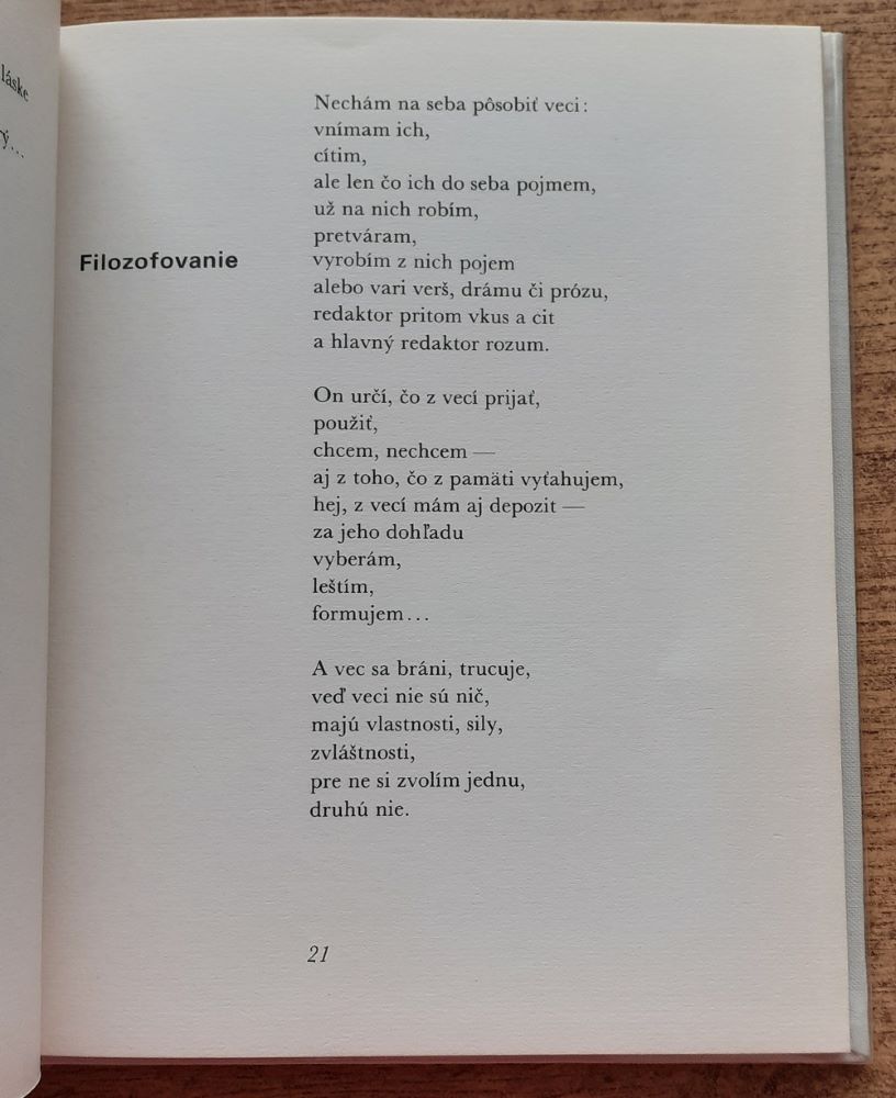 Hĺbky a diaľky / Kruh milovníkov poézie