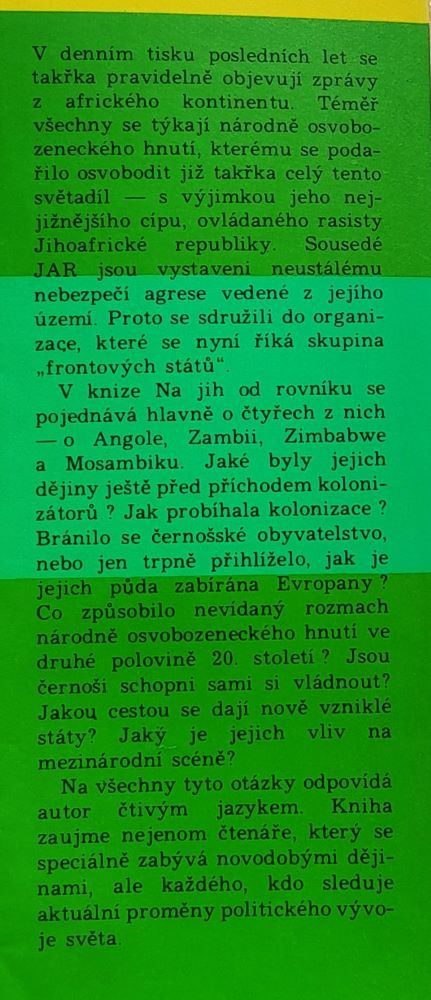 Na jih od rovníku