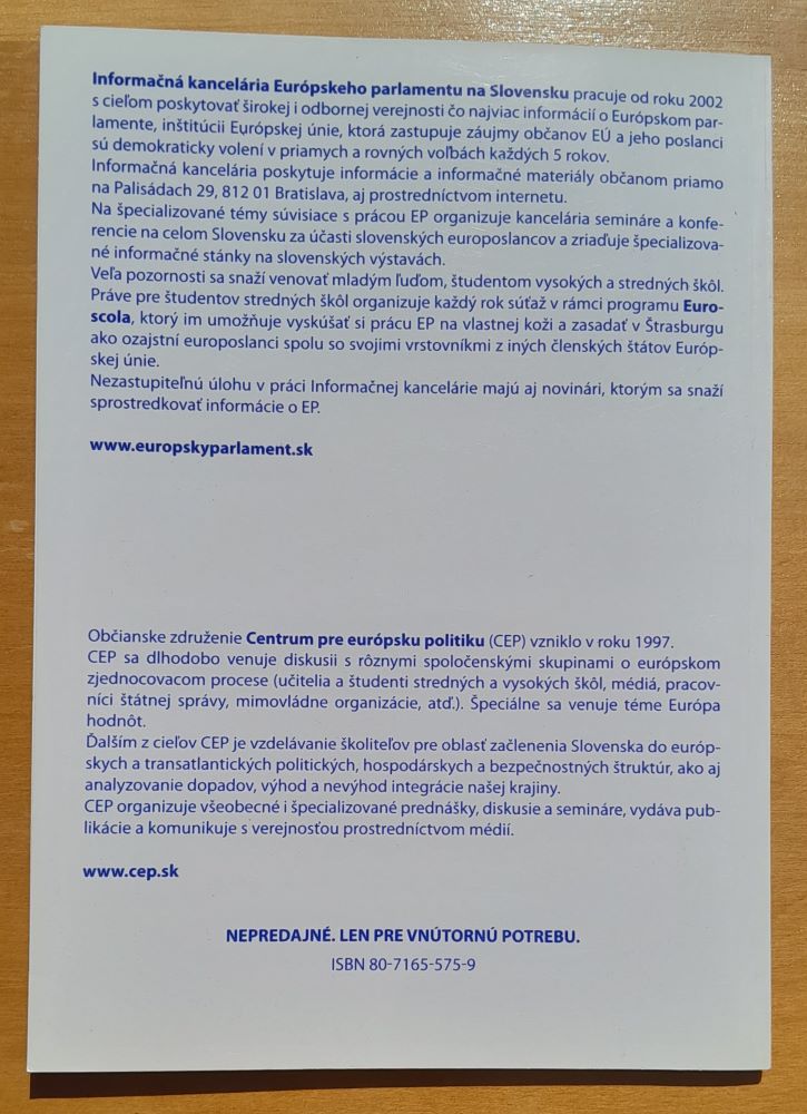 Vybrané pojmy európskej integrácie