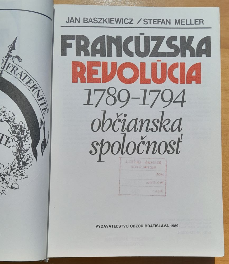 Francúzska revolúcia 1789-1794 - občianska spoločnosť