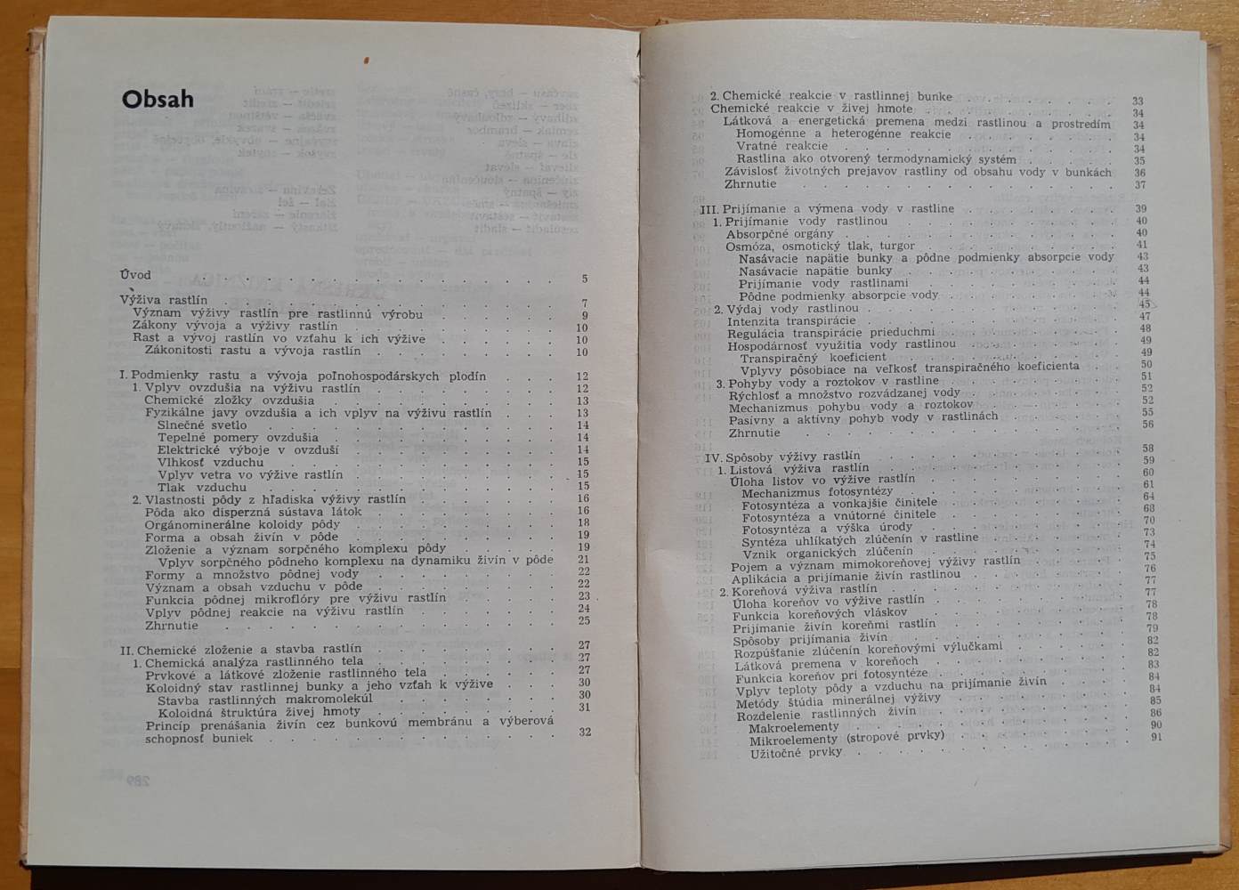 Náuka o prostredí rastlín / Výživa rastlín / Rastlinná výroba