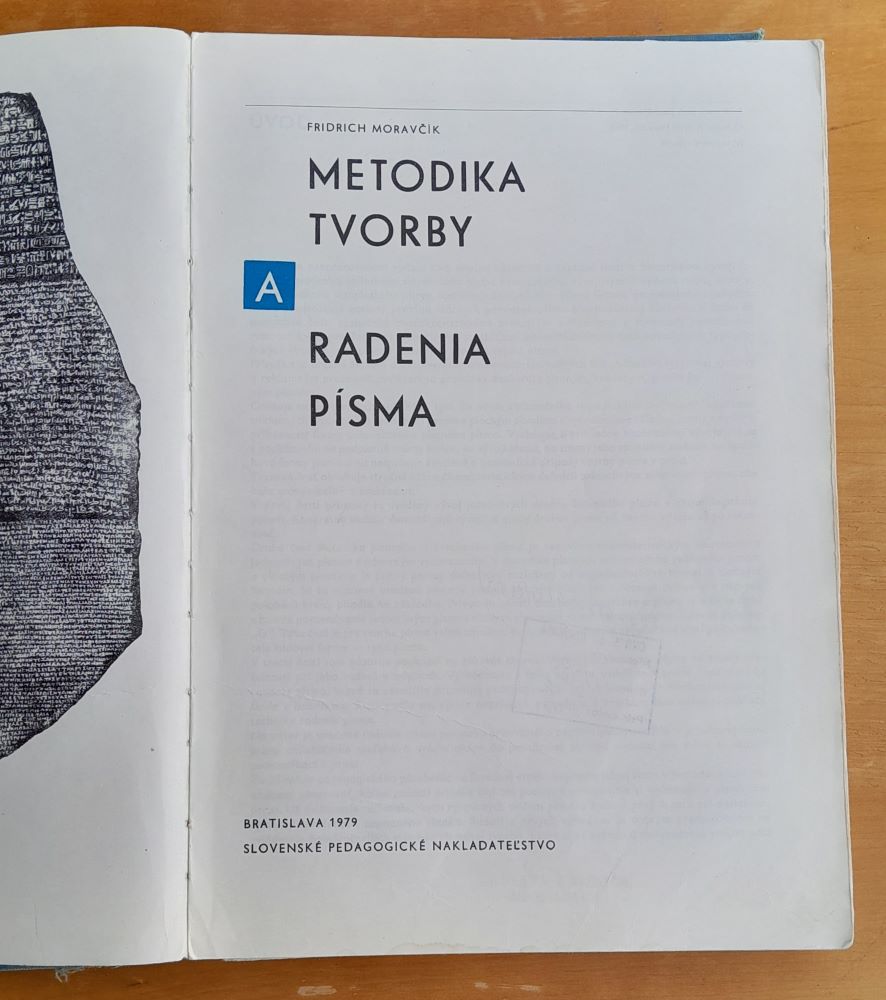 Metodika tvorby a radenia písma / Bez príloh
